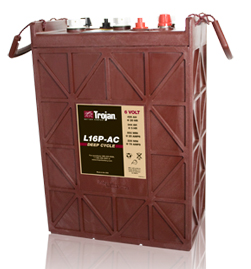 Trojan L16P-AC Deep Cycle Battery, Free Delivery to many locations in the Northeast.