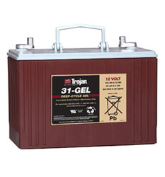 Trojan 31-GEL 12 Volt Deep Cycle Battery  Delivery most locations in the Northeast States.